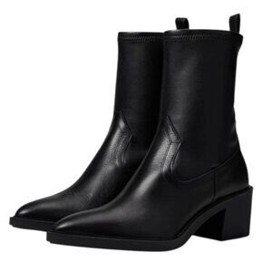 LA CANADIENNE Parks Bootie, Black Leather, Size EU 39